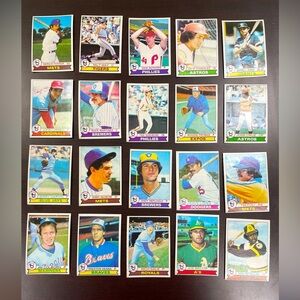 1979 Topps set of 20